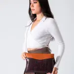 Chic Texture Clutch Bag-burgundy