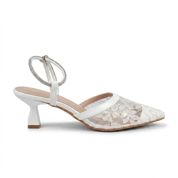 Luxury Lace Evening Heels C-119