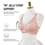 Seamless Wireless Full Coverage Comfort Bra Underwire Free Leopard