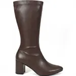 Half Boot Mid Heels Leather B-54