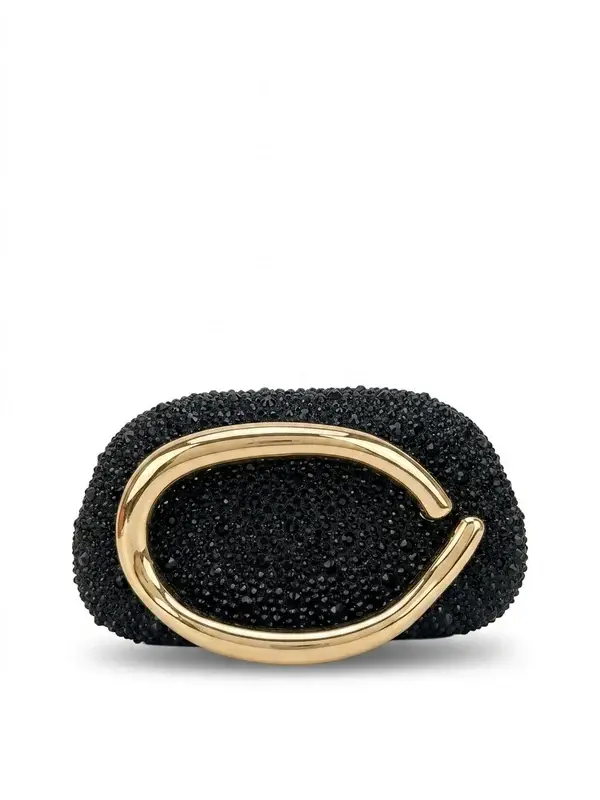 Beaded Evening Bag with Gold Metal Frame VS-74