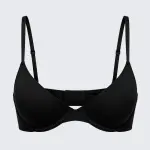 Seamless Soft Wire Plunge Bra Invisible Demi Push Up Bralette