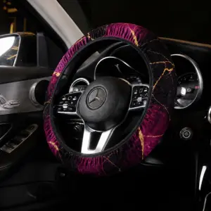 Burgundy Black - Steering wheel