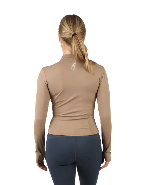 Verde Women's Zip Coffee Jacket
