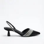 Elegant Sparkle Slingbacks Heel C-84