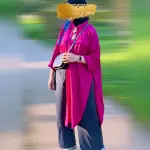 Everyday summer colorful modest shirt