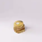 Unique Stacked Timber Log Candle Stand – Natural Wood Slice Tealight Holder