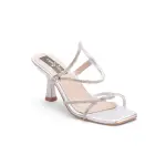 Mid Heel Sandal With Glitter Touch RS-602