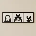 Studio Ghibli Minimalist Wall Art