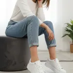 Sneakers lace-up opening-SN-13