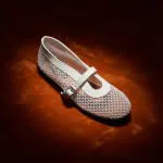 Mia Mesh Patent Flats