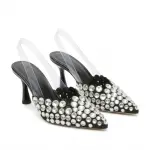 Shimmer Rhinestone Heels C-94