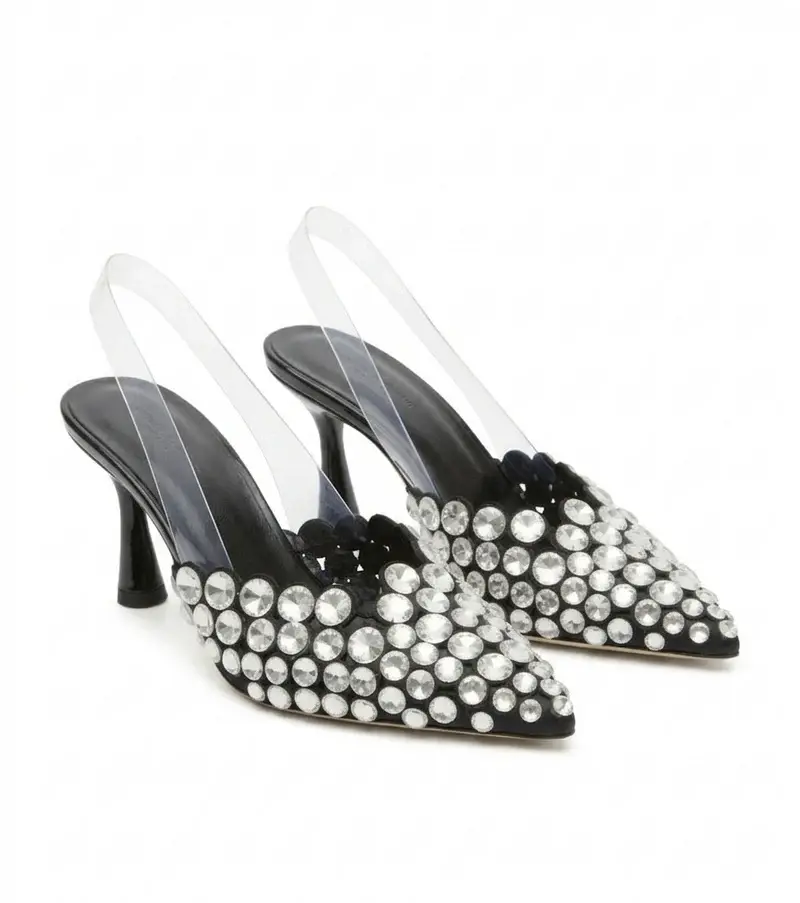 Shimmer Rhinestone Heels C-94