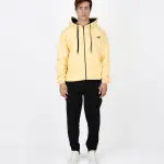Unisex Essential Zip L.Orange Hoodie