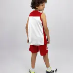 Basic Vneck Red Tank Top