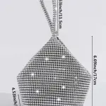Silver Avara Clutch
