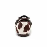 Cowhide Buckle Ballet