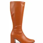 Half Boot Mid Heels Leather B-54