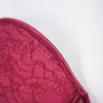 Red Floral Lace Sculpting Corset
