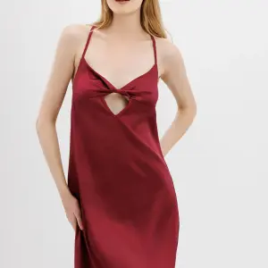 Red Satin Lingerie