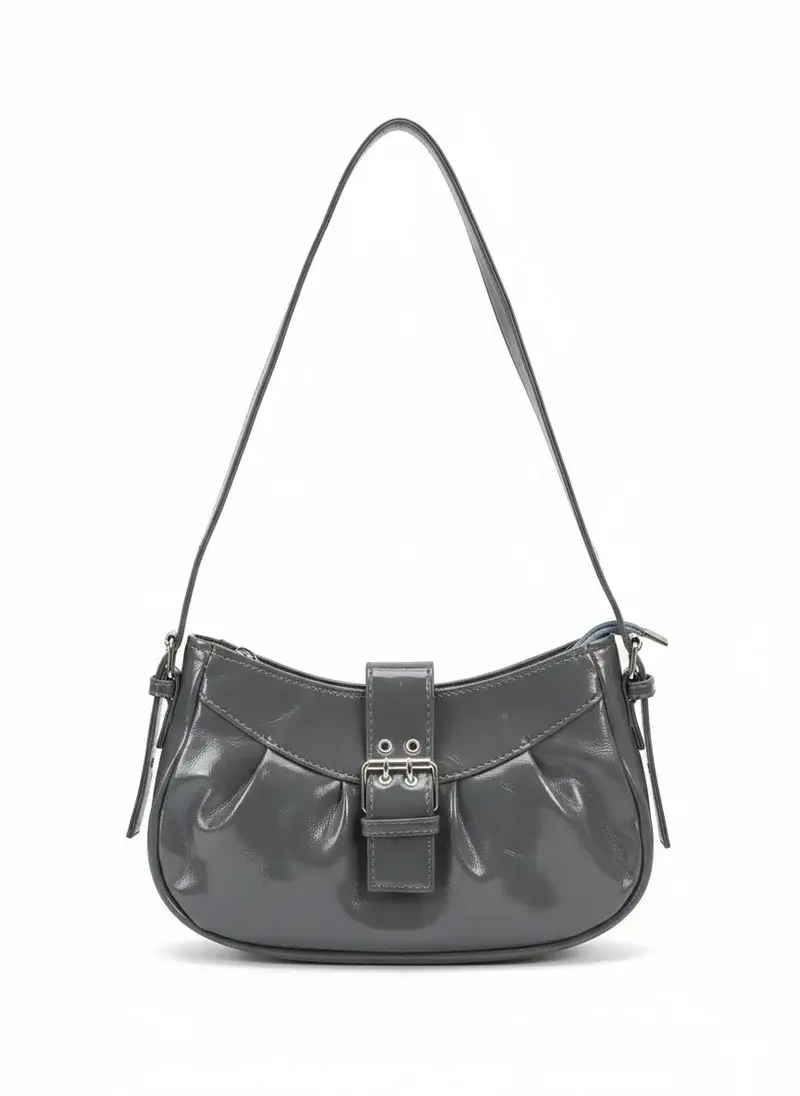Modern Shoulder Bag with Front Buckle BA-58