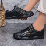 Flat sneakers from the distinctive designs of Guess GS-1