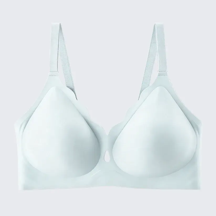 Seamless Wirefree Full Coverage Bra Plus Size Push Up Soft Support Bralette