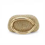 Beaded Evening Bag with Gold Metal Frame VS-74