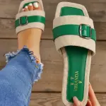 Lightweight fabric slippers SF-75