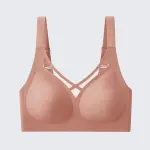 Seamless Wirefree Minimizer Bra Plus Size Anti-Sagging Soft Support Bralette