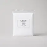 Agha Home Essential Comfort Microfiber Fitted Sheet White Stripe
