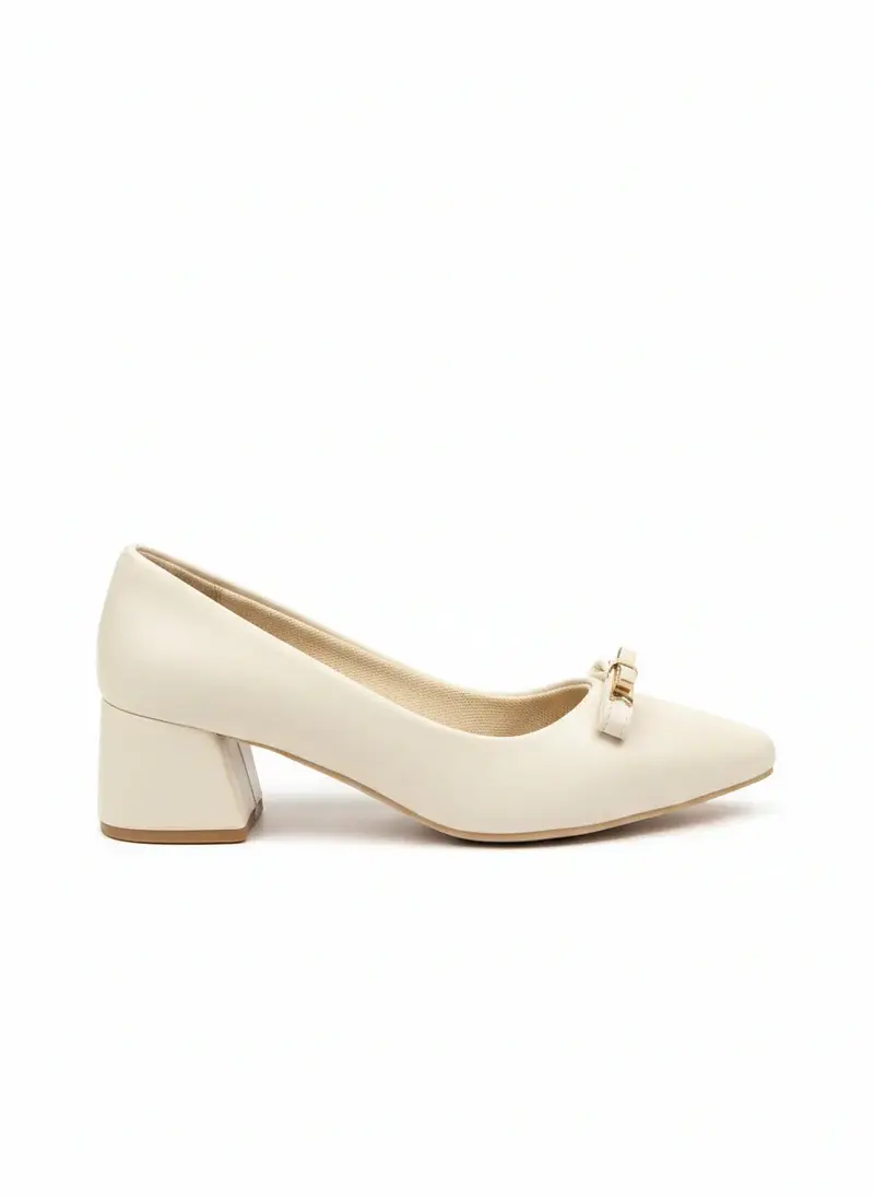 Heels with Elegant Bow BN-50