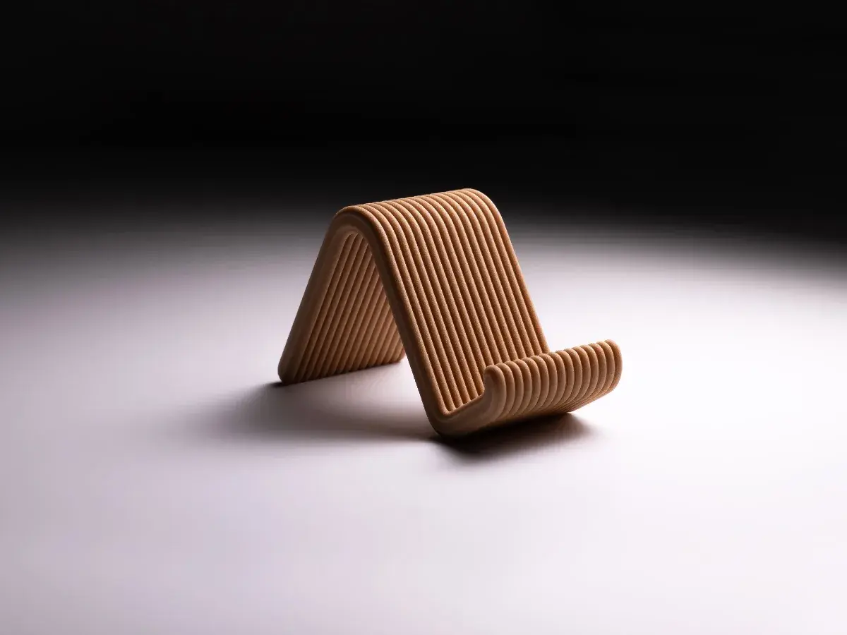 Compact 3D Printed Phone Stand