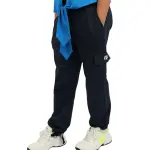 Girl's Basic Navy Sweatpants