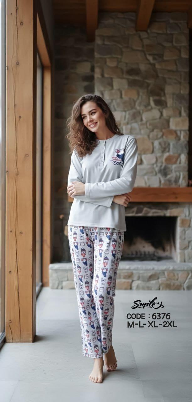 light gray pyjama set