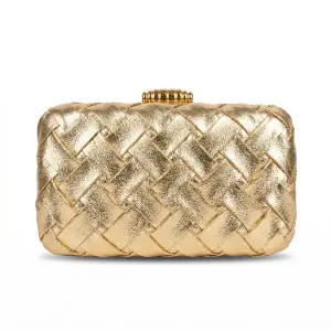 Bold Braided Evening Frame Bag VS-65