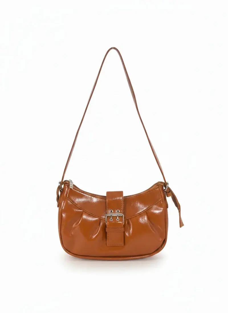 Modern Shoulder Bag with Front Buckle BA-58