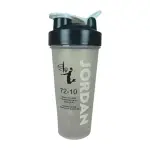 MD STAY FIT Jordan Protein Shaker Bottle with Mixing Ball, Flip-Top Lid, for Gym and Fitness