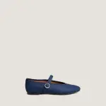 Denim Mary Jane Ballet Flats