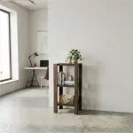 Handmade Wooden Bookshelf – Elegant Rustic Style