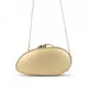 Luxury Oval Clutch with Gold Closure VS-59