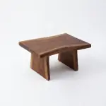 Handcrafted Live Edge Natural Solid Wood Table Bench