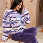 purple pyjama set