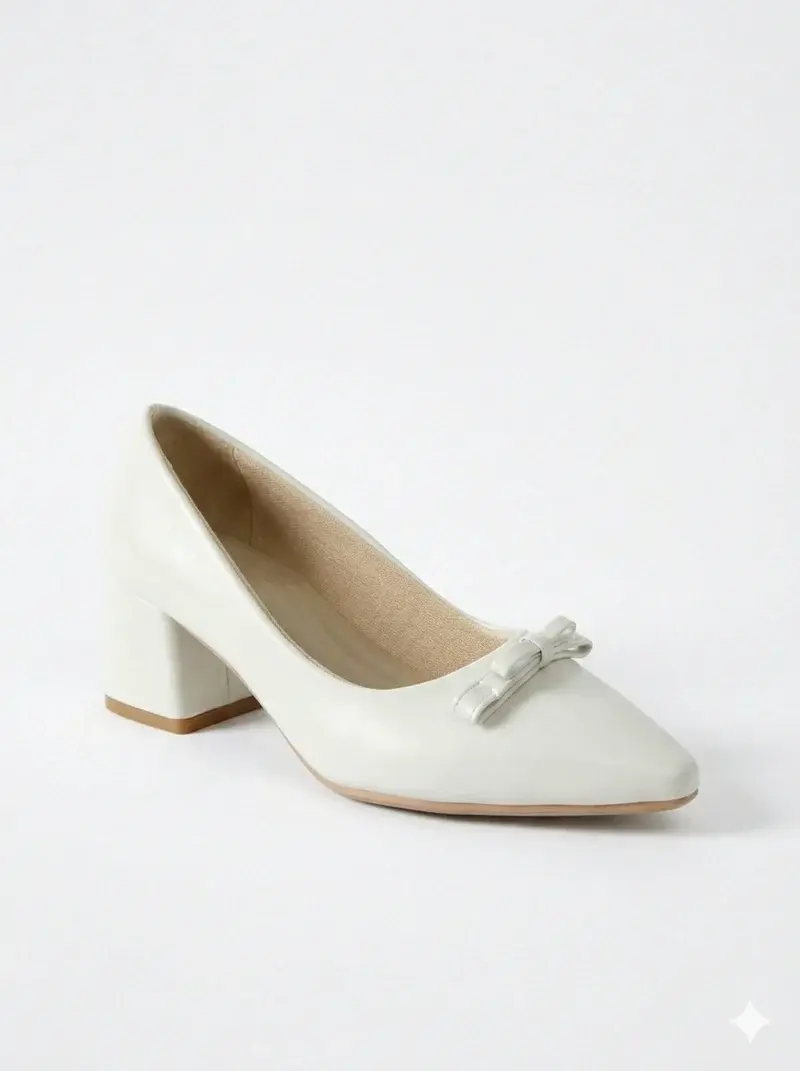 Heels with Elegant Bow BN-50