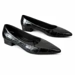 Classic Croco Low Heel Pump BN-49