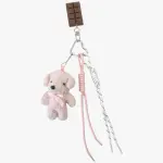 Cute Teddy Bear Keychain with Chocolate Bar Charm MD-1