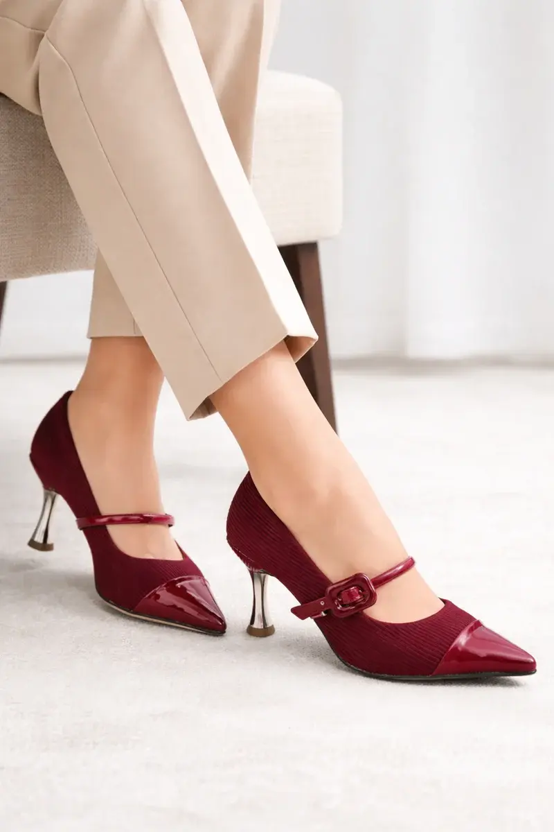 Classic Strap Elegance Heels C-87