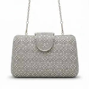 Luxury Geometric Embellished Evening Bag VS-69
