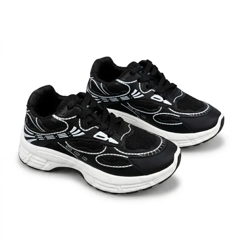 Modern Graphic Design Sneakers L-18