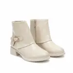 Ankle Boot with Side Buckle B-58